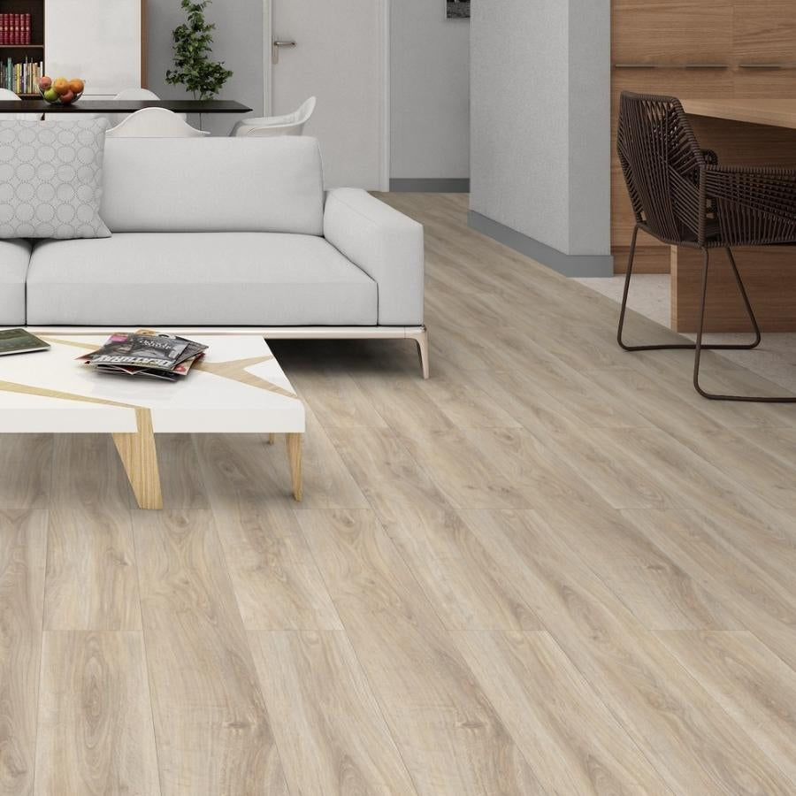 Tarkett iD Inspiration 55 Classics English Oak Grege Vinylboden, Klebevinyl, naturgetreue Holzoptik in grauem Ton