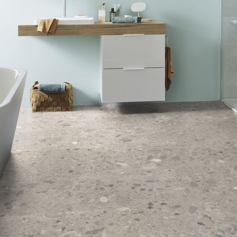 Tarkett iD Inspiration 55 Naturals Breccia Grey – Glue-Down Vinyl