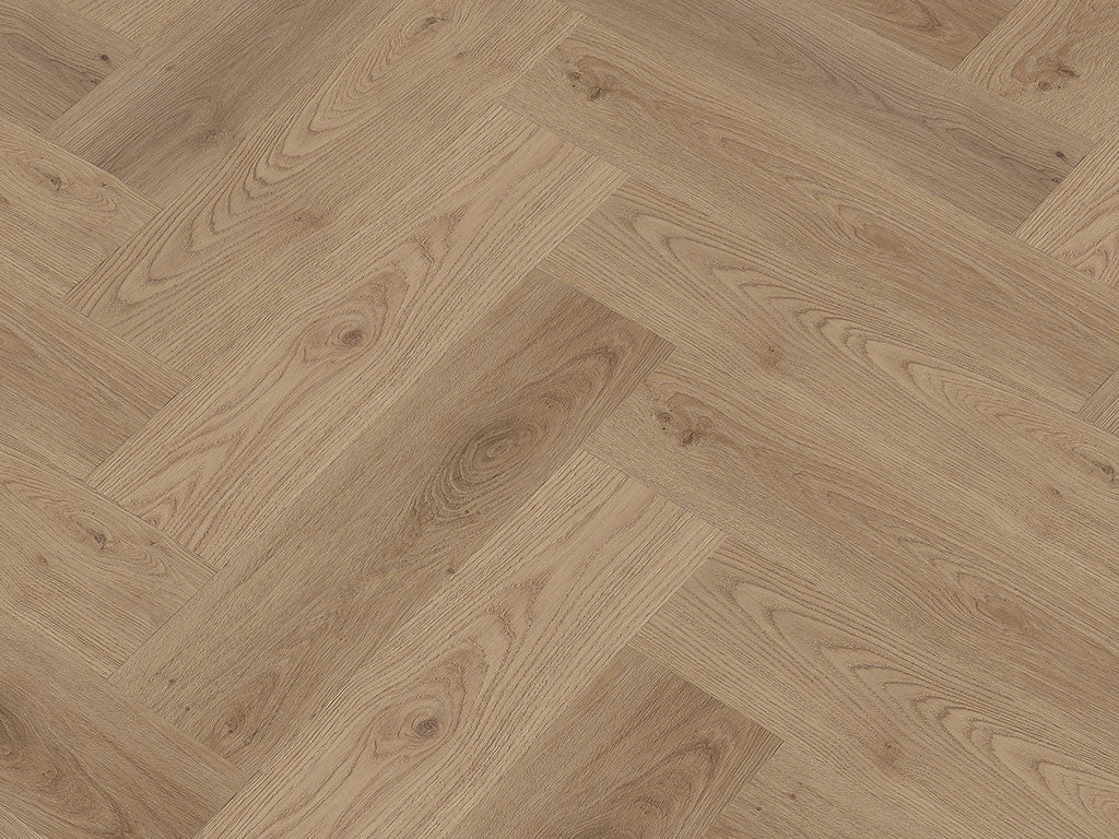 CHECK One Altenwald Eiche, Klickvinyl in Holzoptik und Fischgrätmuster
