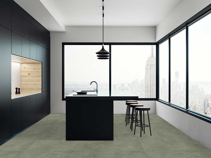 CHECK Marbach Beton 2154E, Klebevinyl XL-Fliese