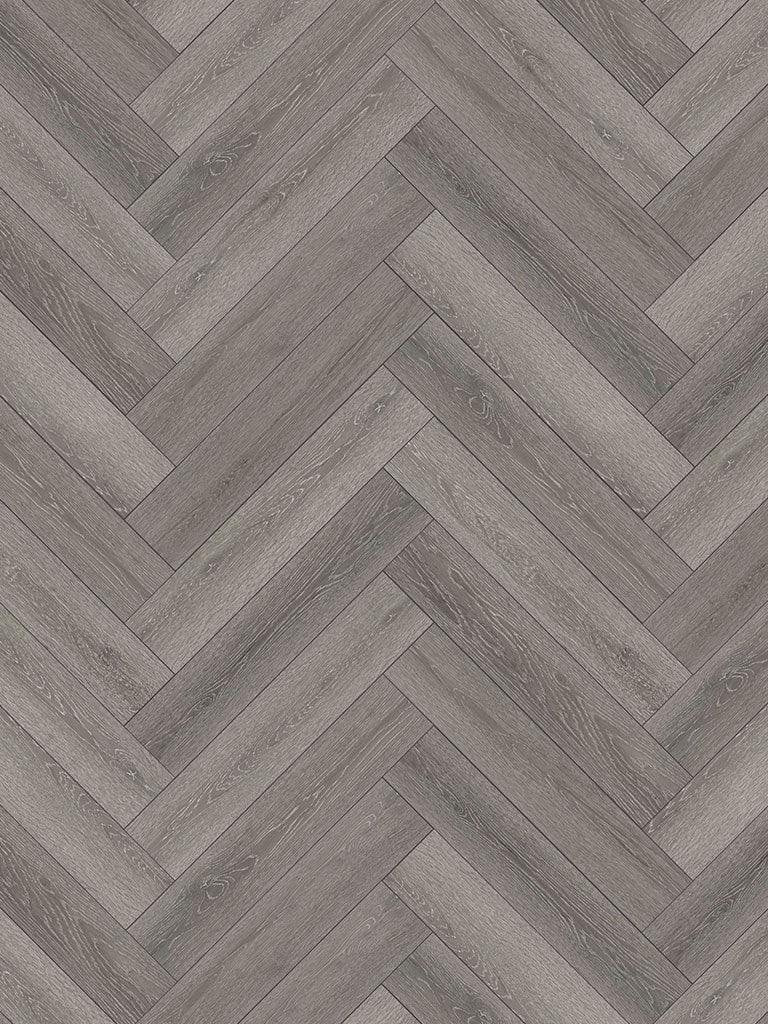 World of SPC St. Louis Oak, Klickvinyl in Holzoptik und Fischgrätmuster