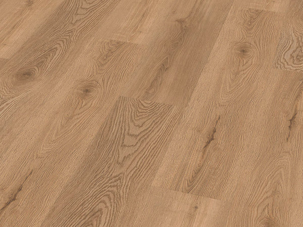 CHECK Dschibuti Eiche Vinylboden 4132, Klickvinyl Breitdiele mit Trittschall, Holzoptik, langlebiges Klick-Vinyl für Räume