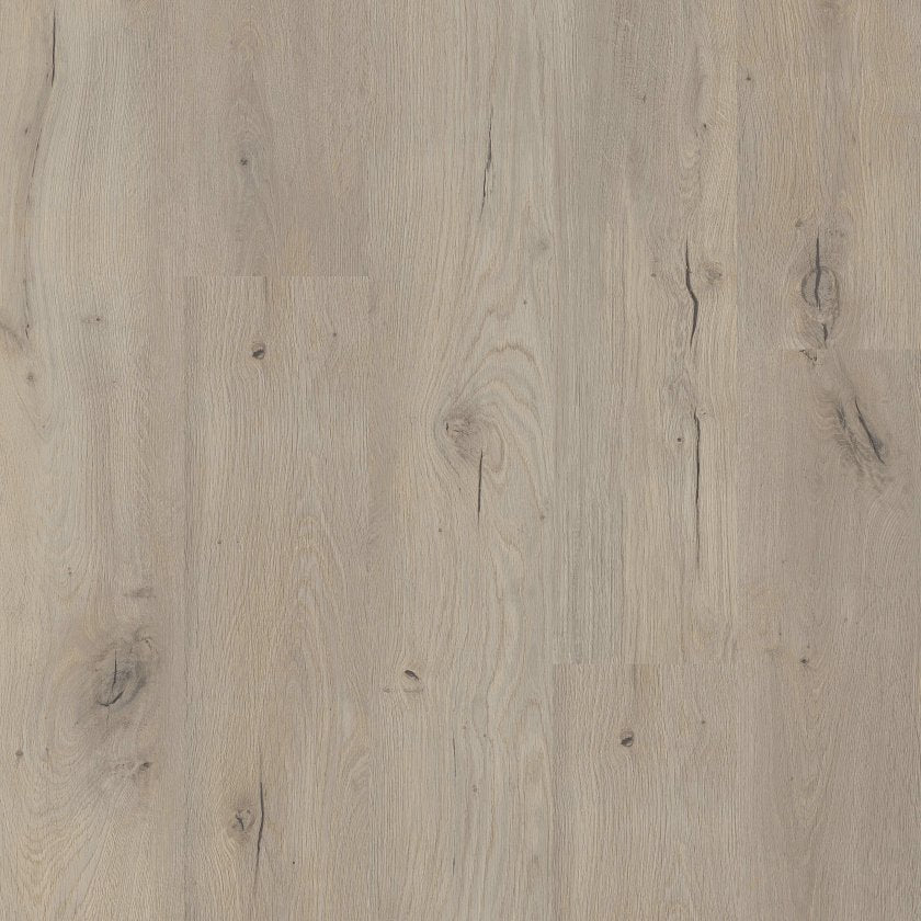 COREtec Flexile Desert 50 FLX 805 Klebevinyl, Vinylboden in Sandfarben mit Holzoptik, sichtbare Struktur und Klick-Verbindung.