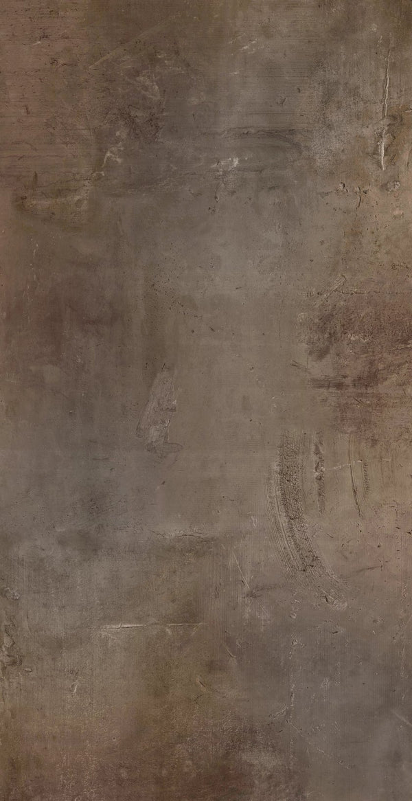COREtec Flexile Jura 50 FLX Vinyl-Klebevinylfliese mit braunem Holzdesign, detailreiche Maserung und strapazierfähige Oberfläche.